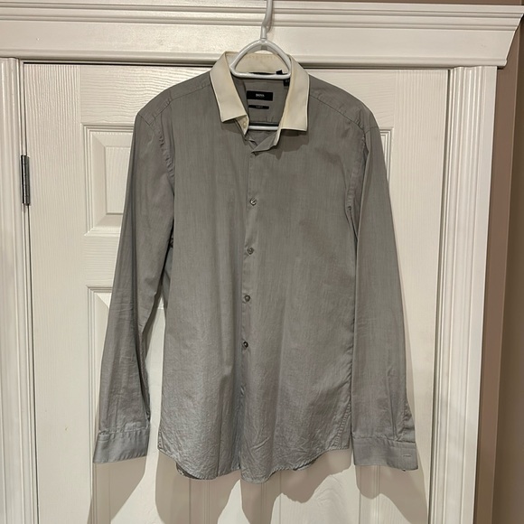 Hugo Boss Mens Dress Shirt Size 42 - Picture 1 of 3